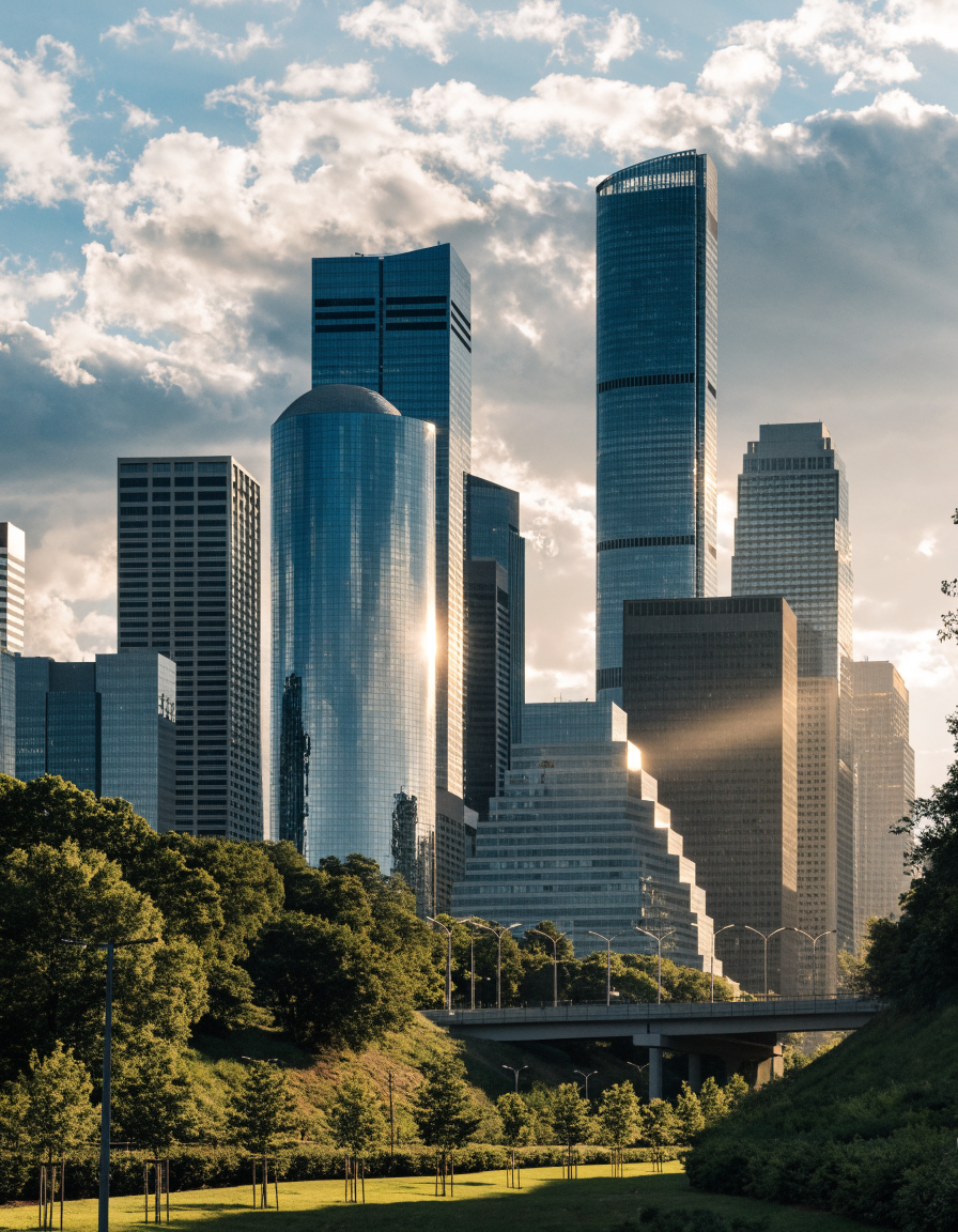 Residential neighborhood in Houston