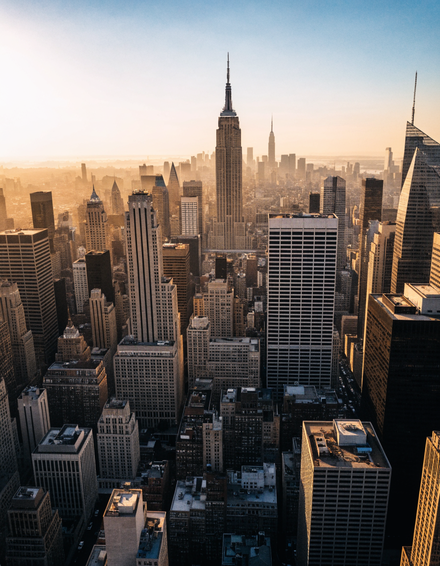Residential neighborhood in New York