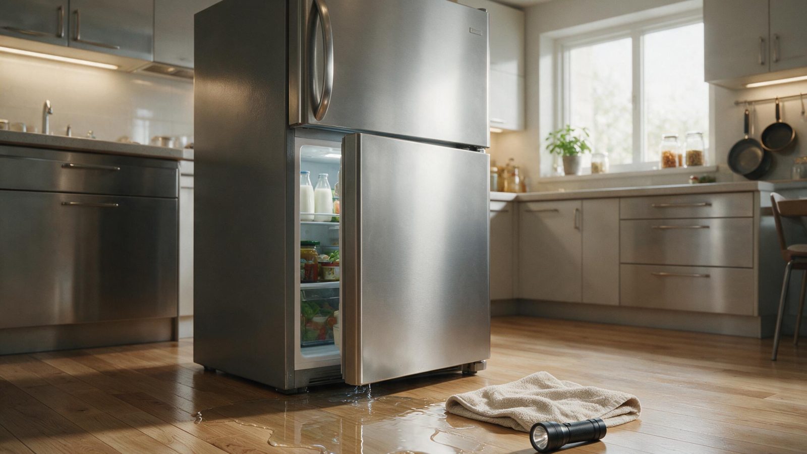 Ge Refrigerator Leaking Water: