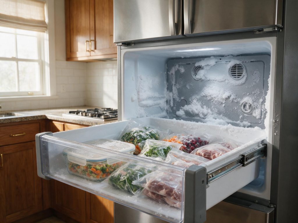 GE Refrigerator Frost Buildup in Freezer: Causes and Repair Options