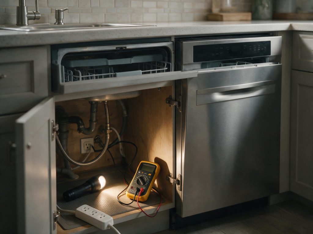 GE Dishwasher Has No Power: Troubleshooting a Completely Dead Dishwasher