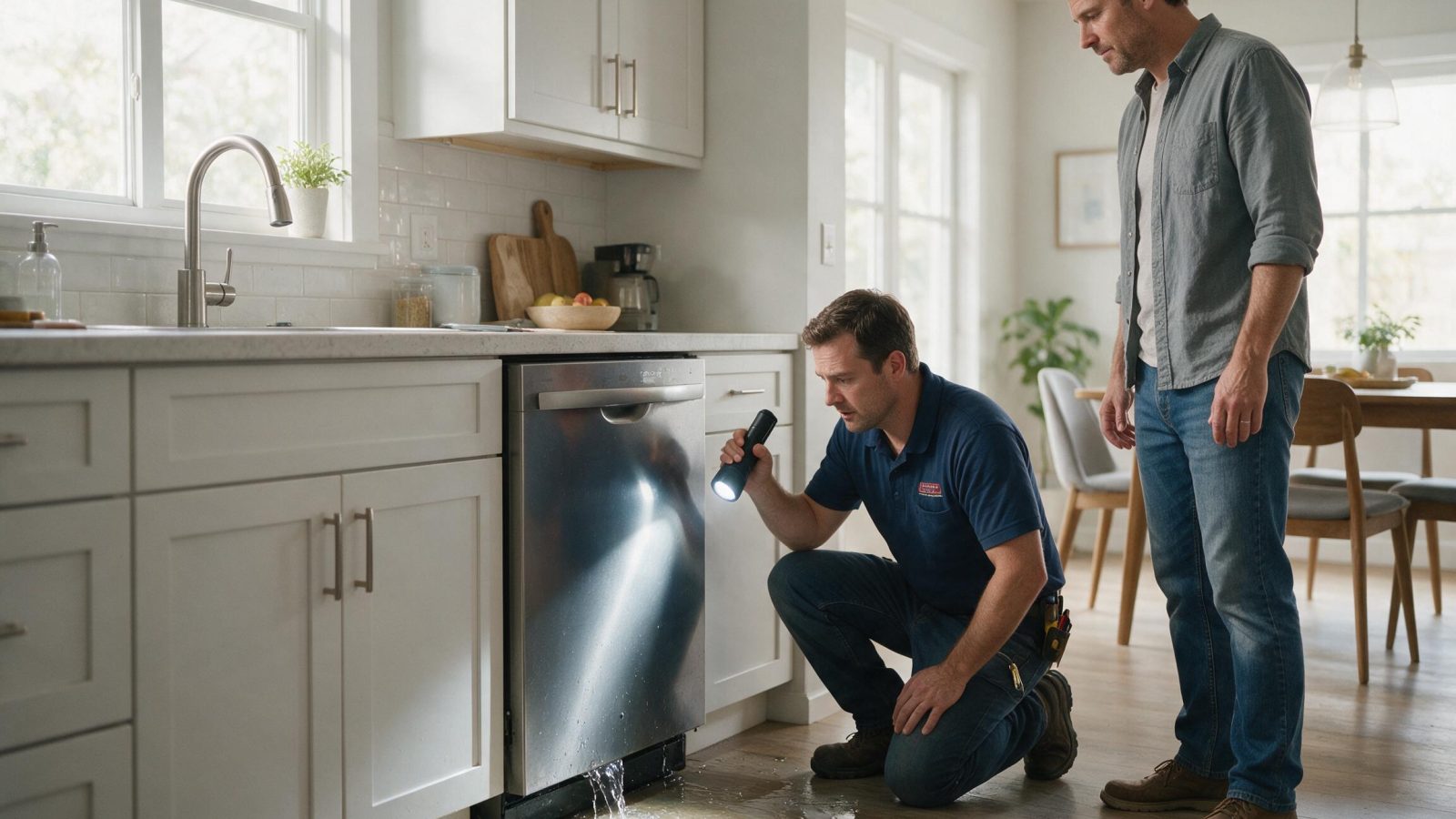 Ge Dishwasher Leaking Water: