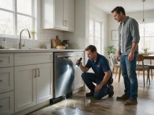 Ge Dishwasher Leaking Water: