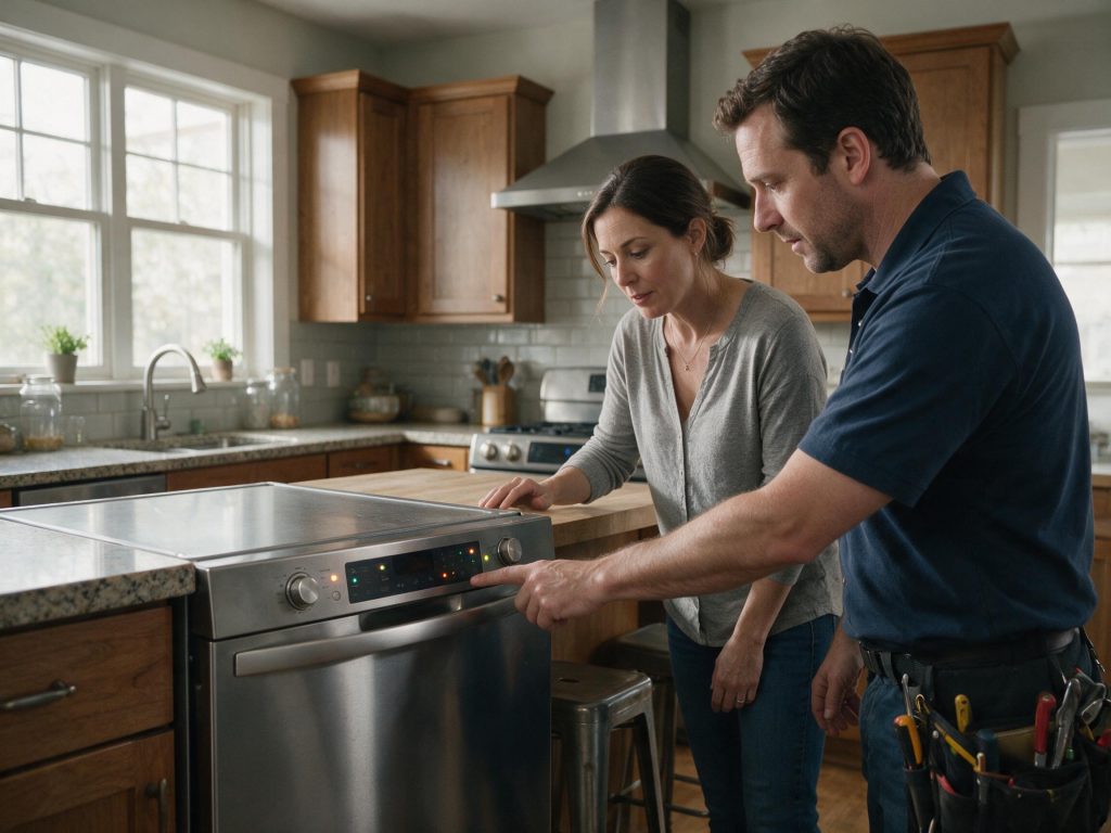 GE Dishwasher Beeping or Blinking Lights: What It Means