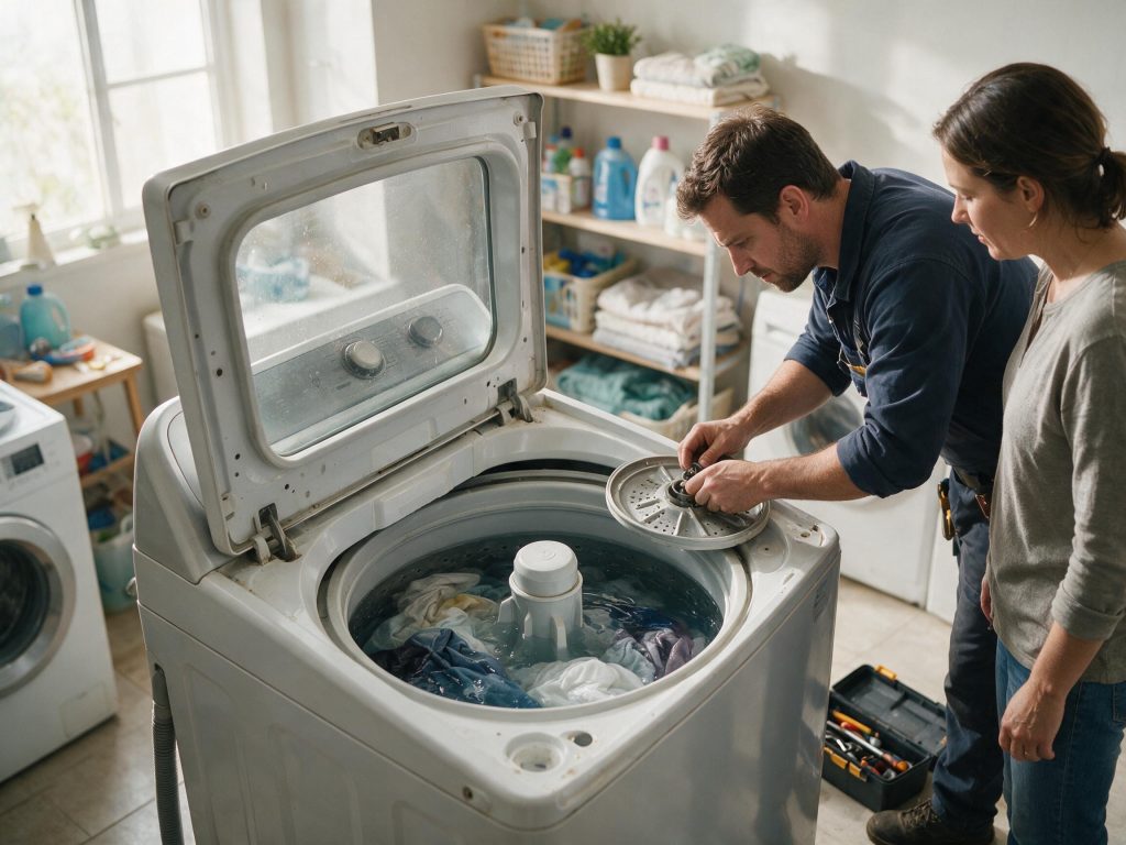 GE Top Load Washer Fills but Won’t Agitate